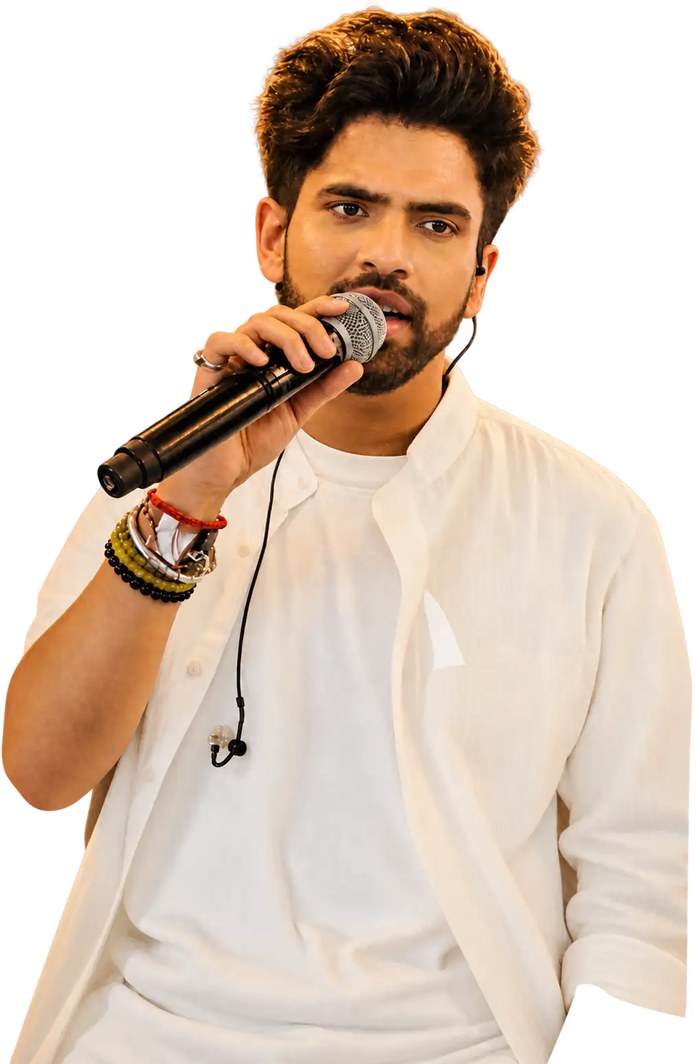 Rik Basu performing at NOVATOS 2K26 Celebrity Night